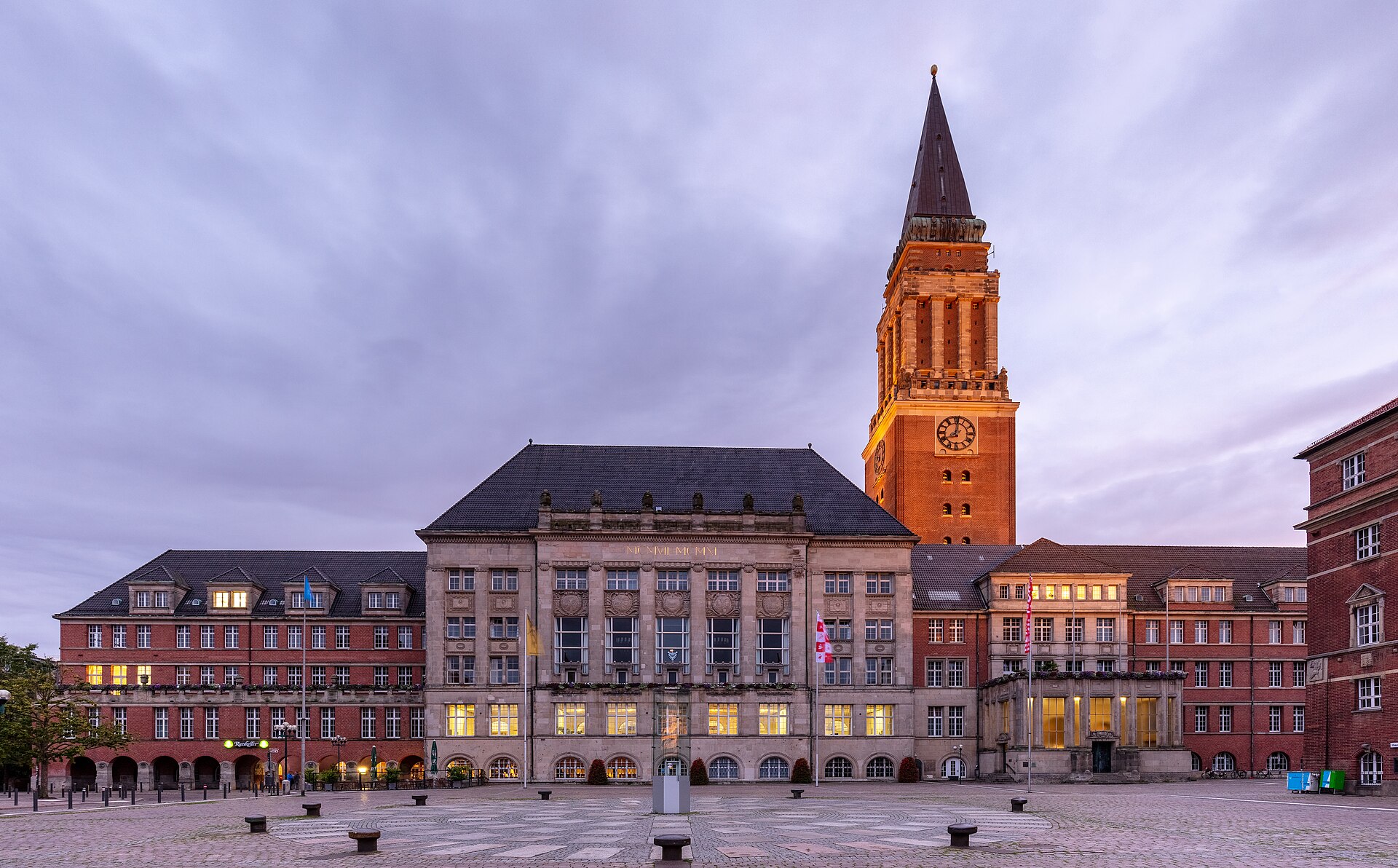 Stadtmotiv in Kiel – Ayuntamiento, Kiel, Alemania, 2019-09-10, DD 51-53 HDR